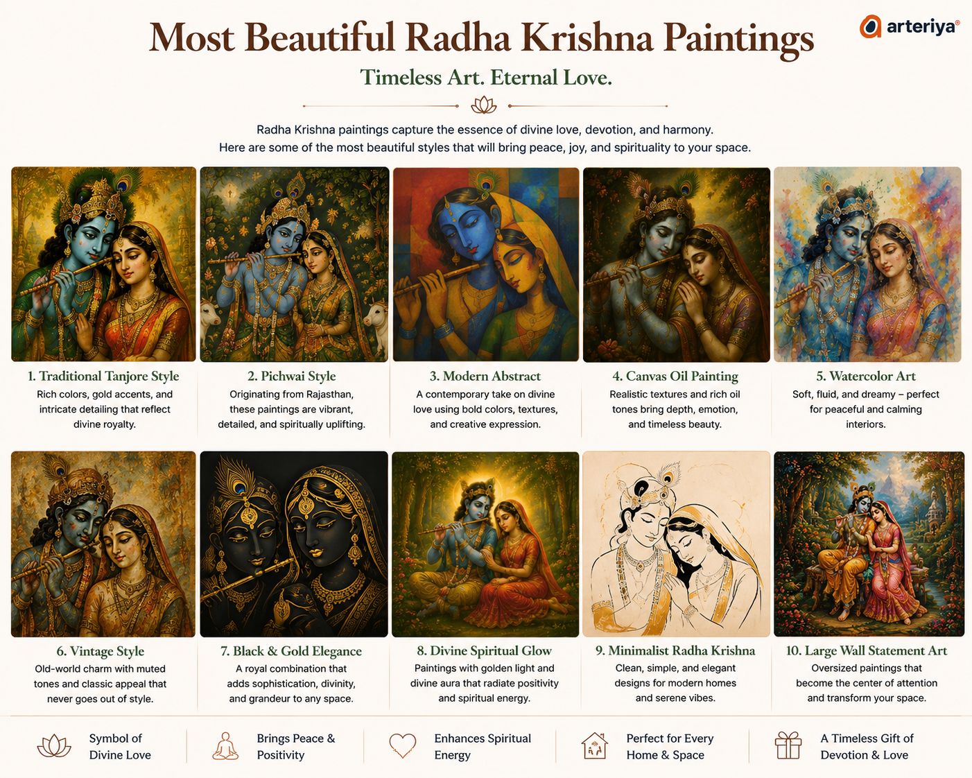 Most Beautiful Radha Krishna Paintings You’ll Love