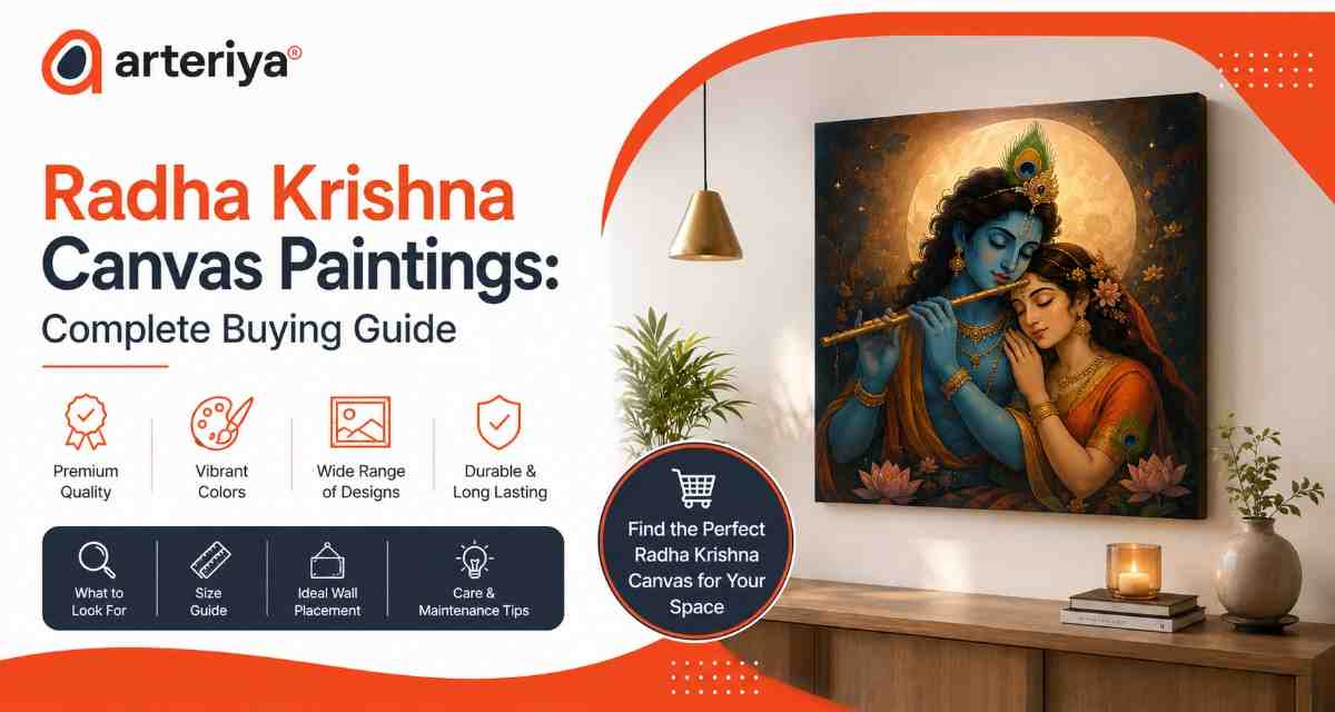 Radha Krishna Canvas Paintings: Complete Buying Guide