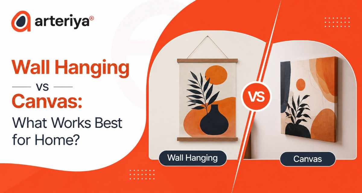 Wall Hanging vs Canvas: What Works Best for Home?