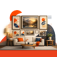 framed wall paintings