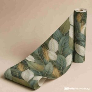 Botanical Leaf Wall Wallpaper - Image 5
