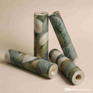 Botanical Leaf Wall Wallpaper - Image 8