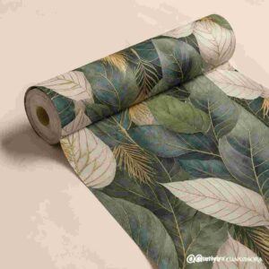 Botanical Leaf Wall Wallpaper - Image 9