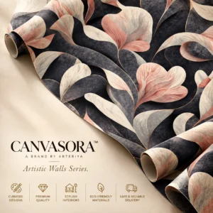 Abstract Floral Wallpaper