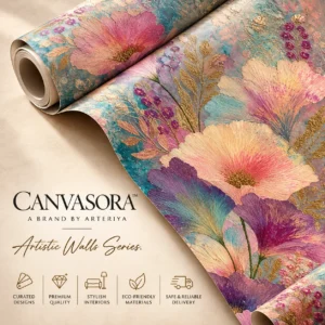 Artistic Floral Wallpaper
