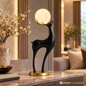 Deer-Sculpture