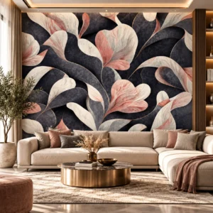 Abstract Floral Wallpaper - Image 4