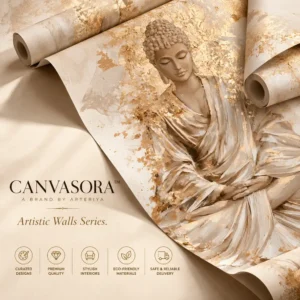 Luxurious Buddha Mural Wallpaper