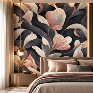 Abstract Floral Wallpaper - Image 2