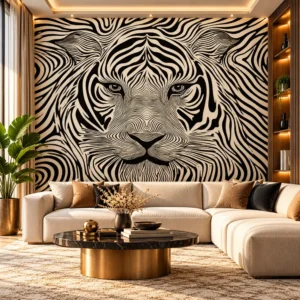 Abstract Tiger Wallpaper  - Image 3
