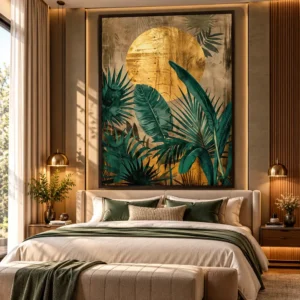 Luxury Tropical Botanical Wall Art