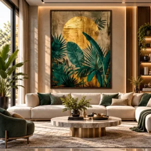 Luxury Tropical Botanical Wall Art - Image 4