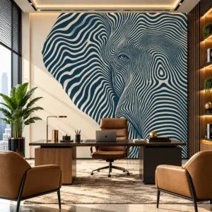 Abstract Elephant Wallpaper - Image 4