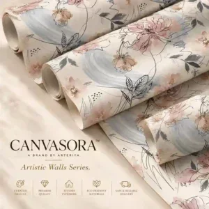 Blush Botanical Floral Wallpaper